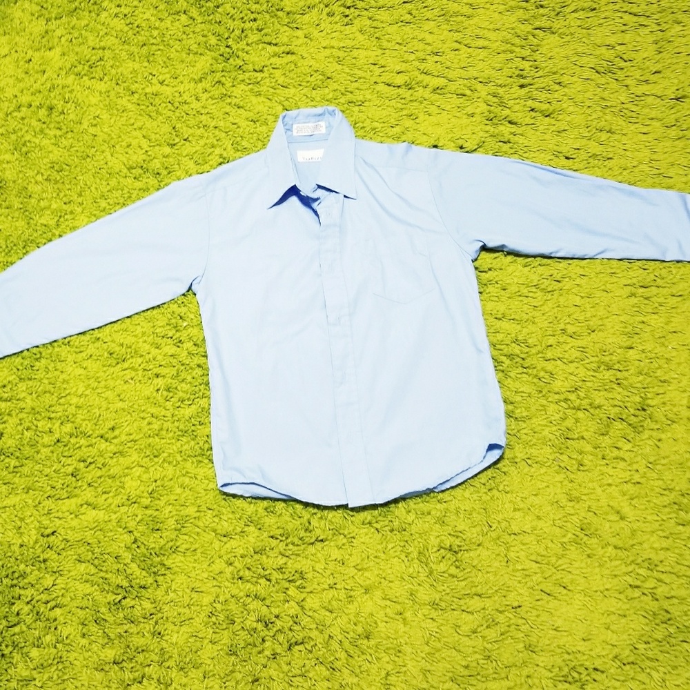 Blue Van Heusen Button Up